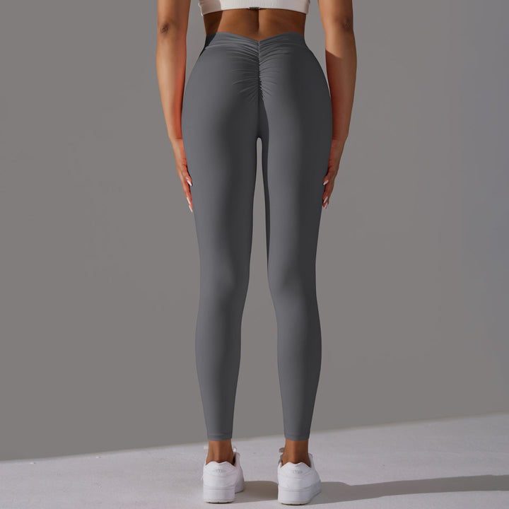 V-Back Ruched Leggings
