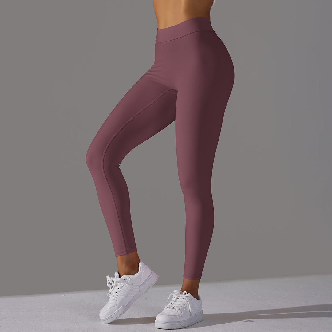 V-Back Ruched Leggings
