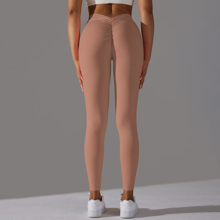 V-Back Ruched Leggings