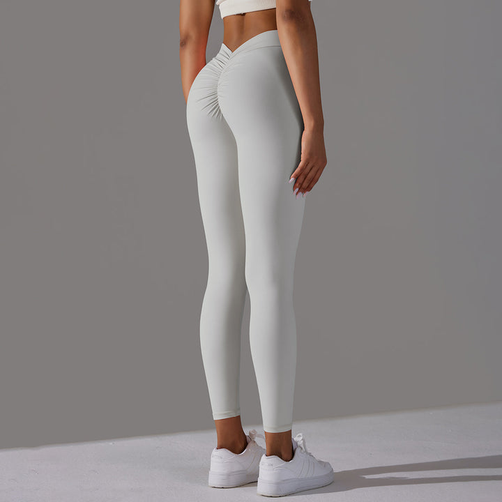 V-Back Ruched Leggings
