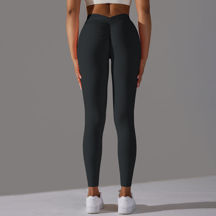 V-Back Ruched Leggings